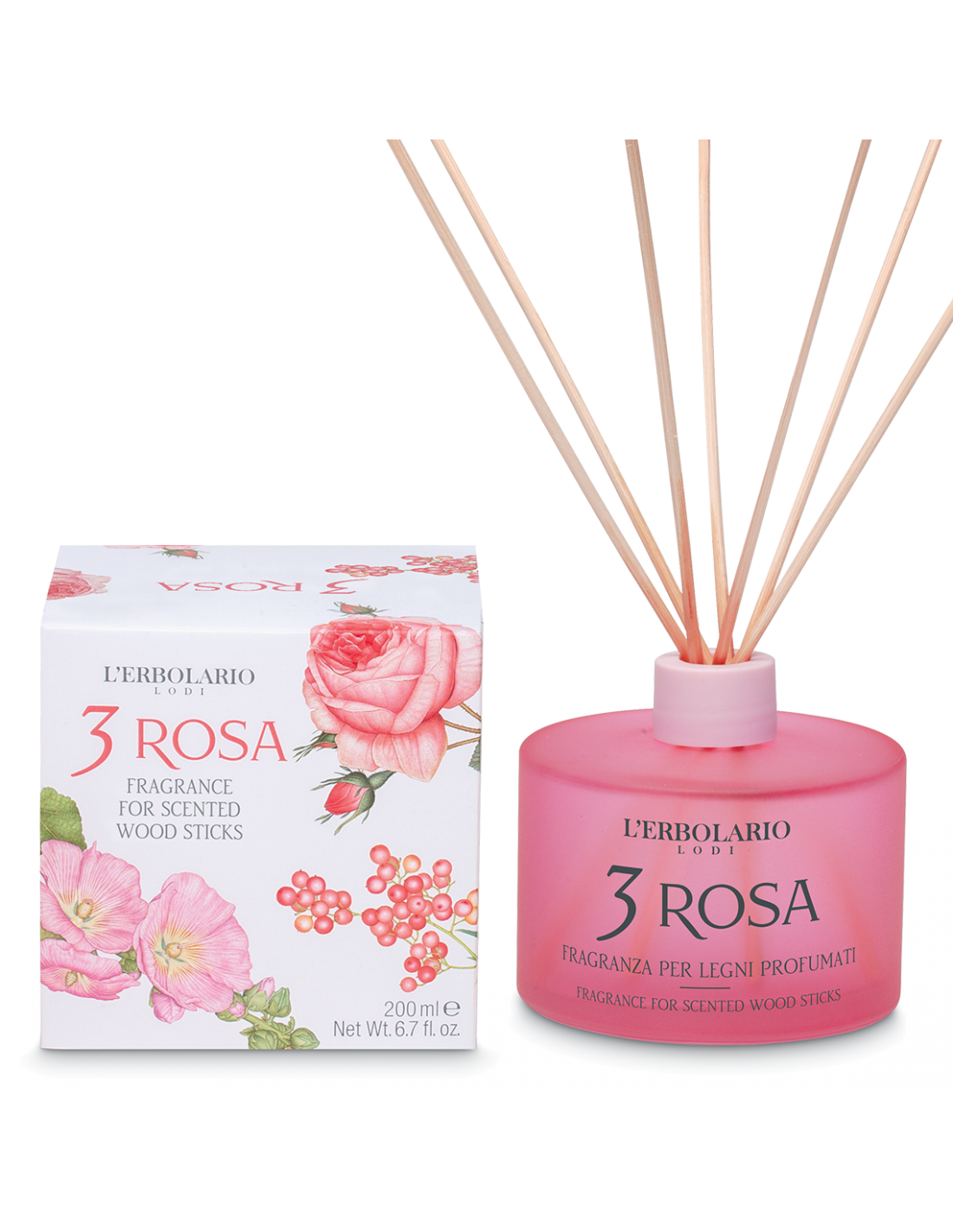 3 Rosa Diffusore per ambienti