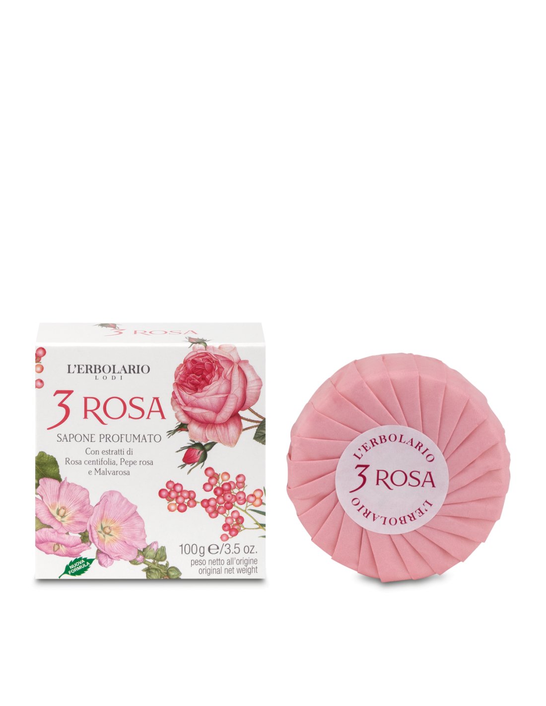 3 Saponi Profumati alla Rosa
