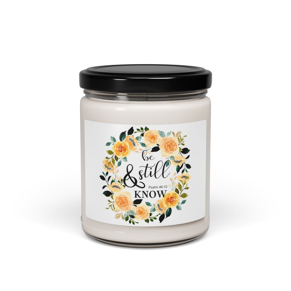 Candela di Soia Profumata "Be Still", 9 oz