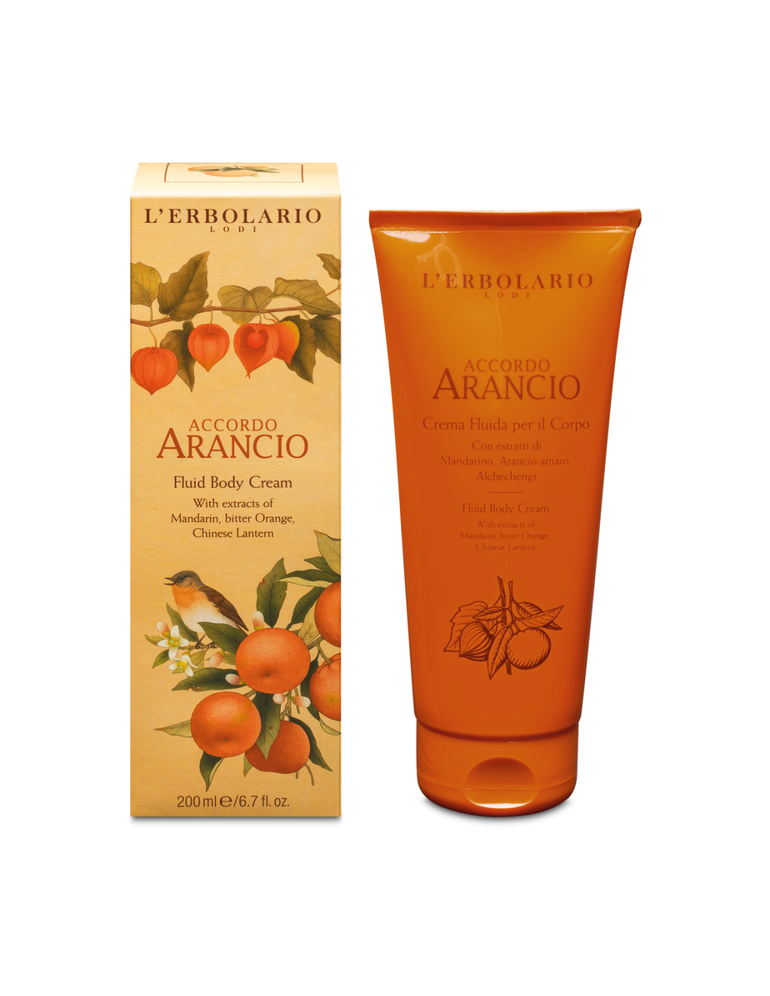Accordo Arancio Crema fluida corpo - Arancia