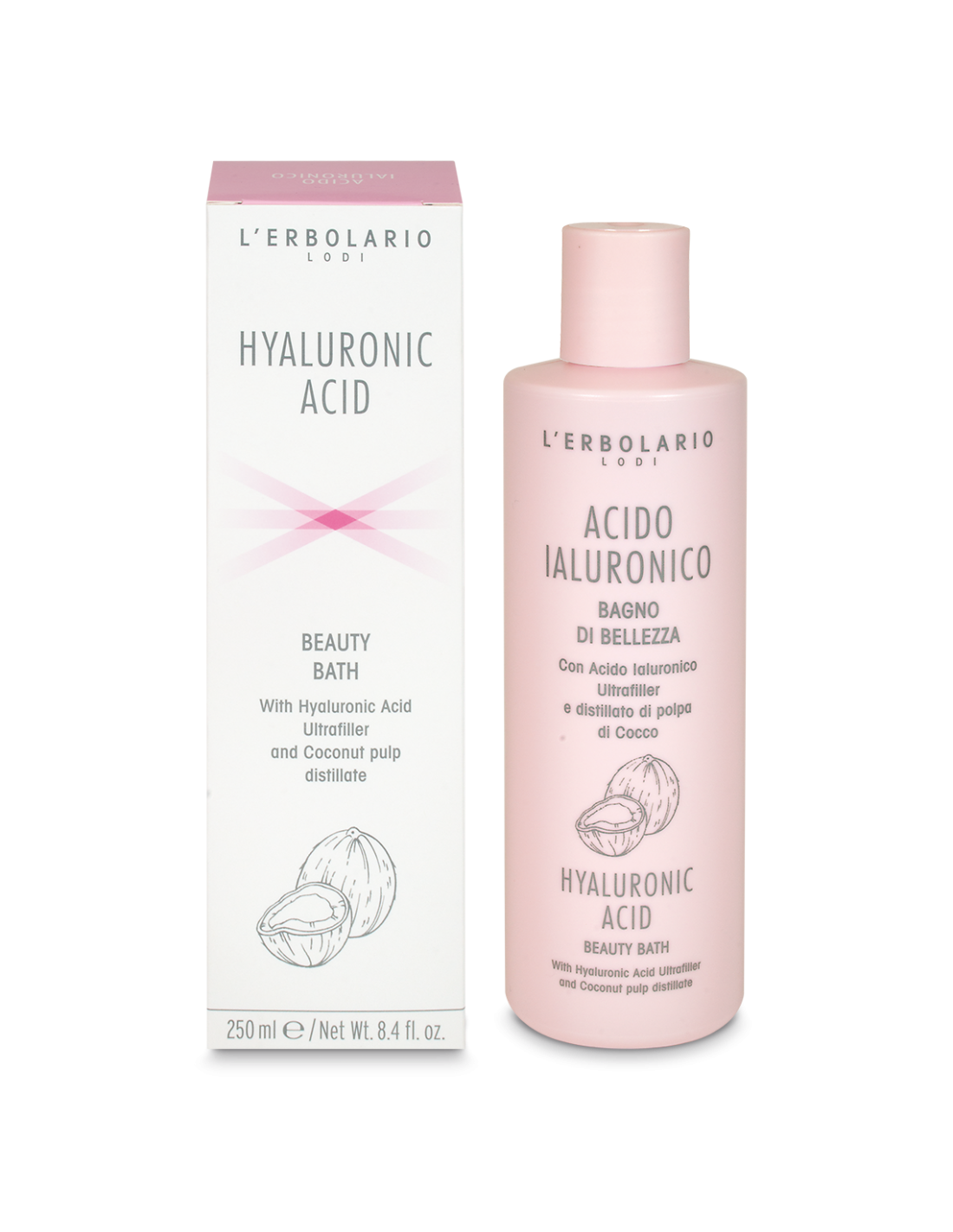 Gel doccia di bellezza all'acido ialuronico