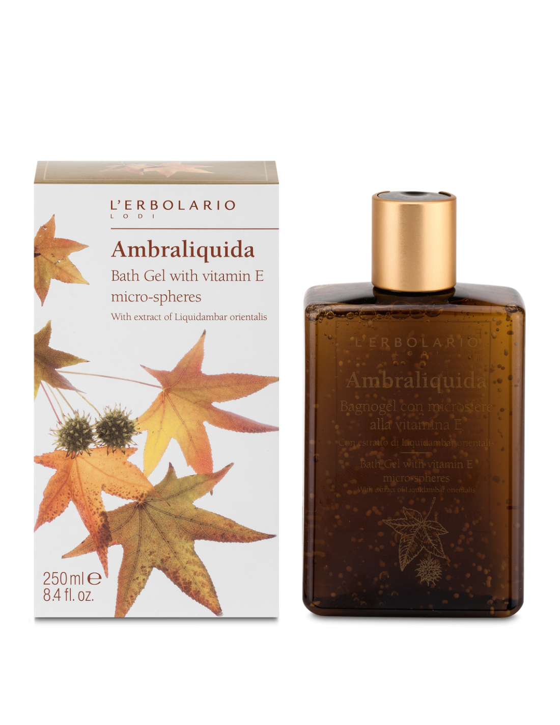 Ambraliquida Gel doccia alla vitamina E - Ambra
