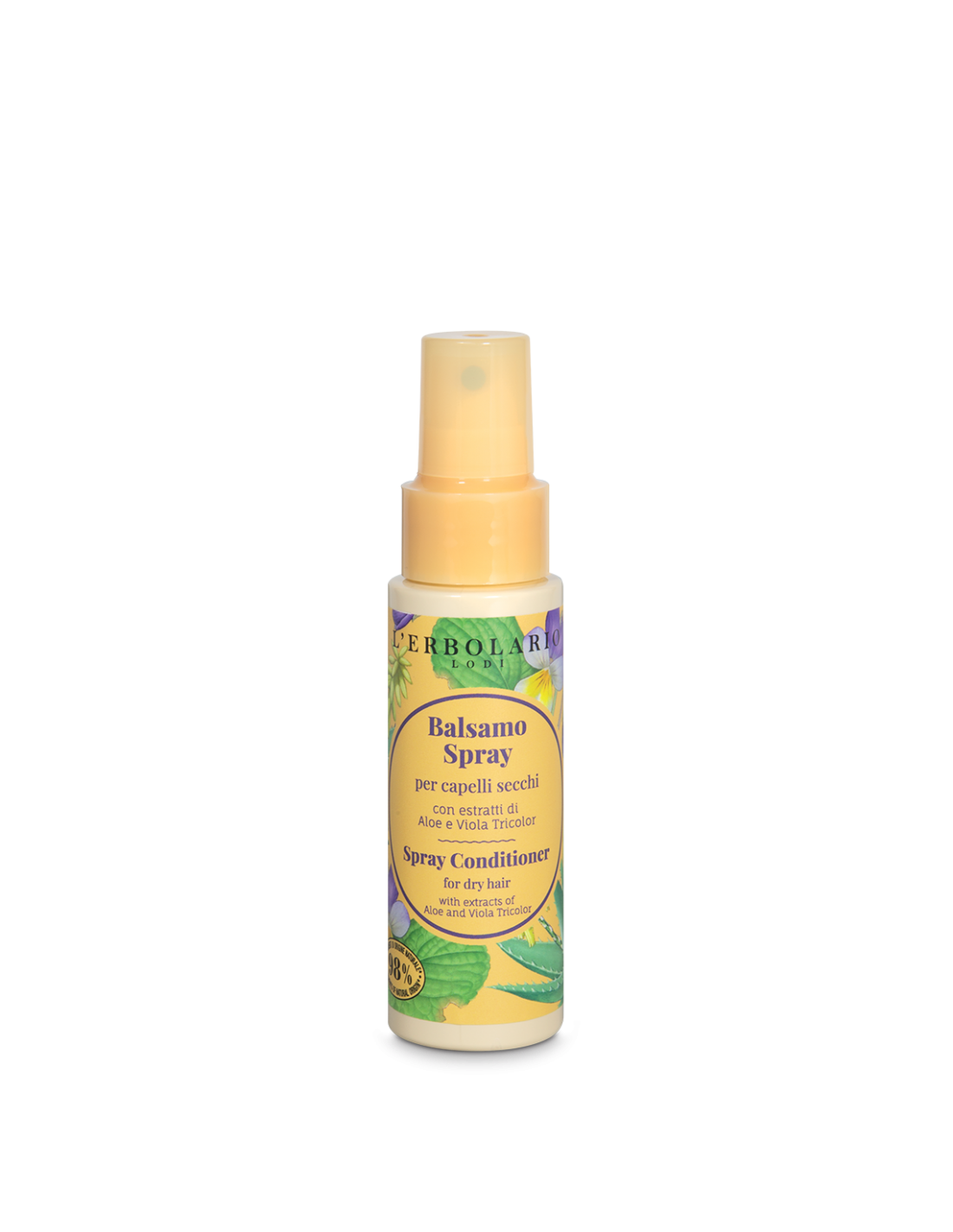 Balsamo spray per capelli secchi