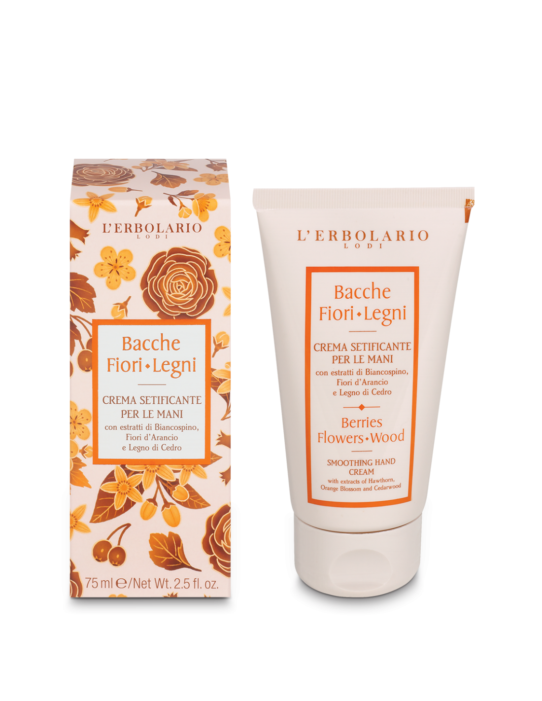 Crema mani Bacche Fiori Legni - Baies, Fleurs & Bois