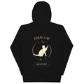 Felpa con Cappuccio Unisex Feral Cat Whisperer