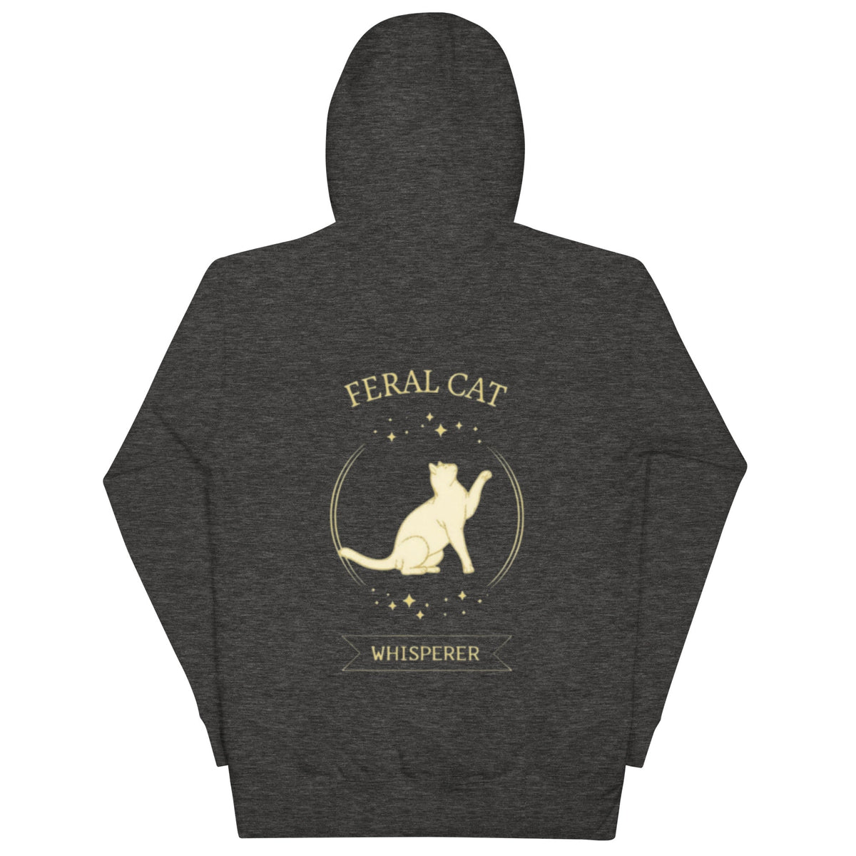Felpa con Cappuccio Unisex Feral Cat Whisperer