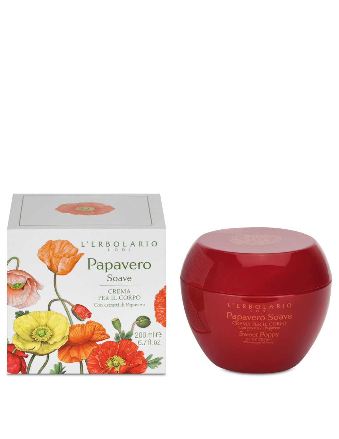 Crema corpo Papavero Soave - Papavero