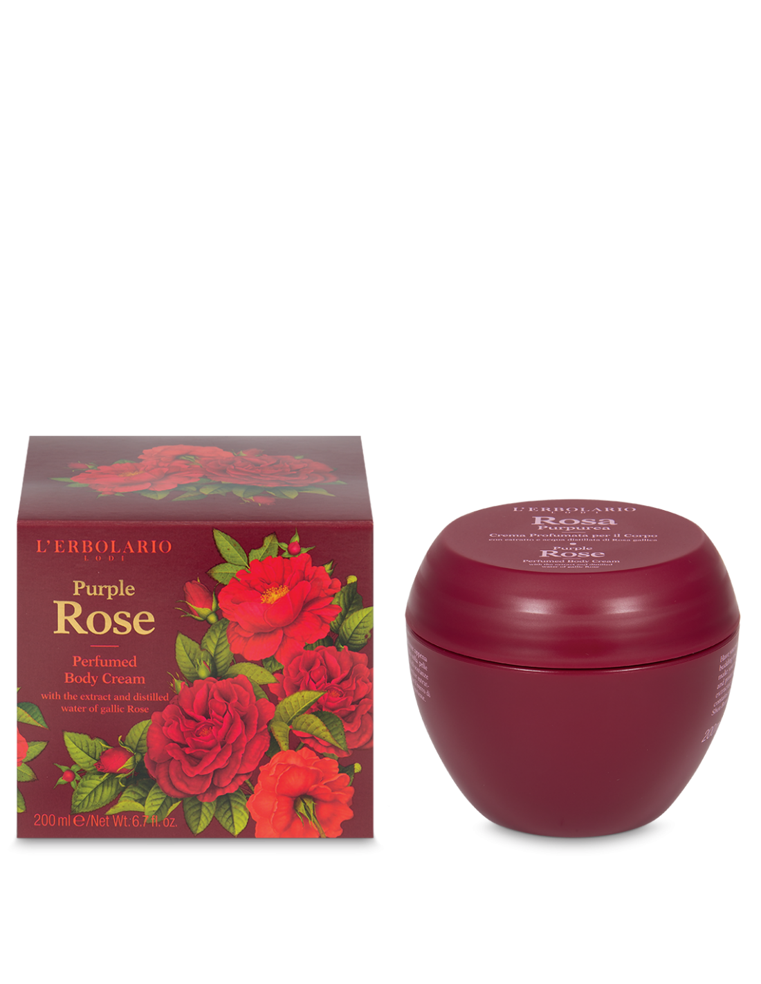 Crema corpo Rosa Purpurea
