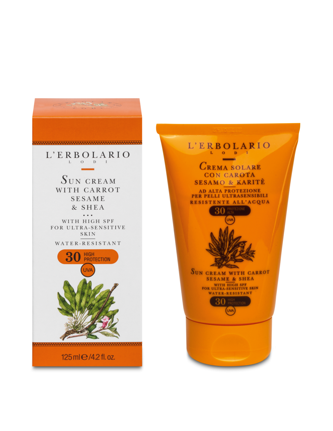 Crema solare per pelli ultra-sensibili SPF 30
