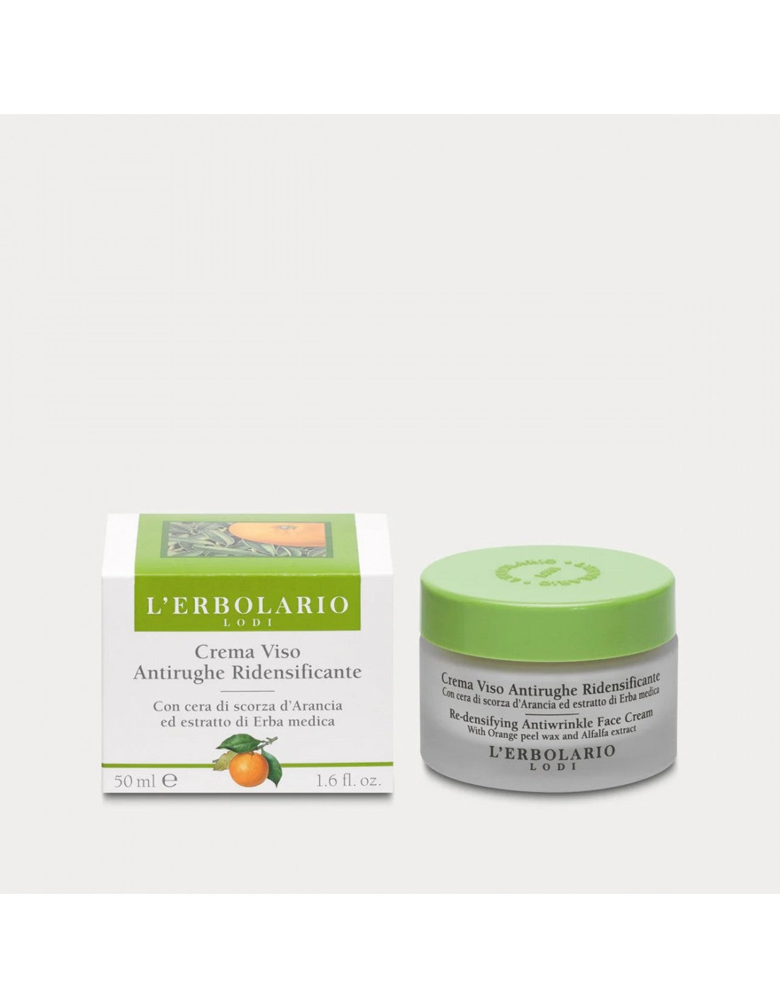 Crema viso antirughe ridensificante
