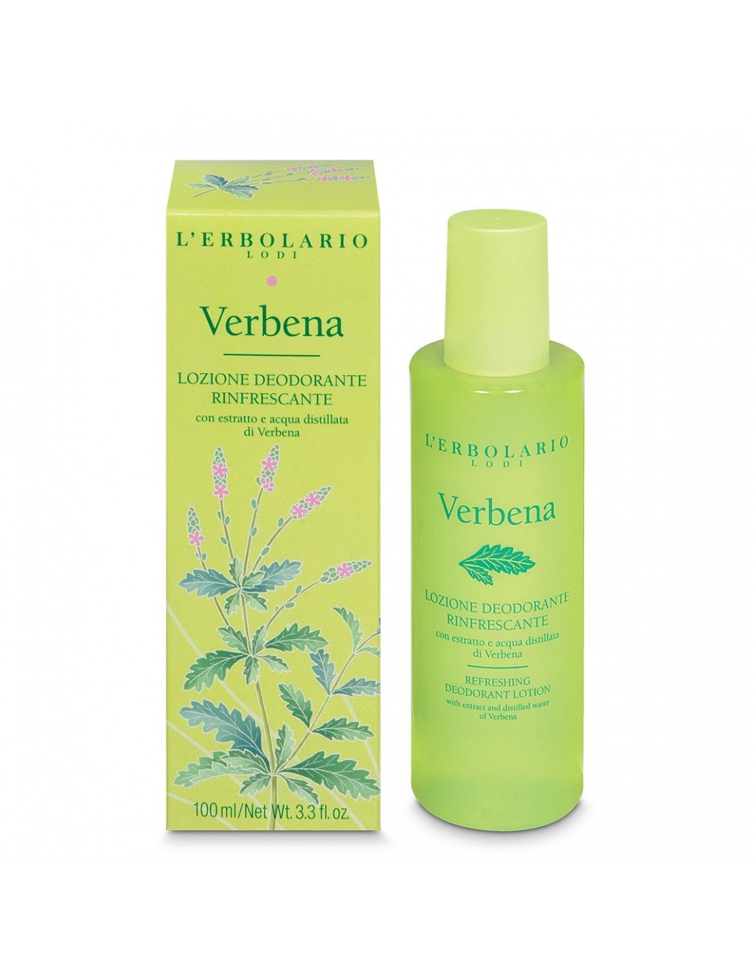 Lozione deodorante spray alla verbena - Verbena al limone