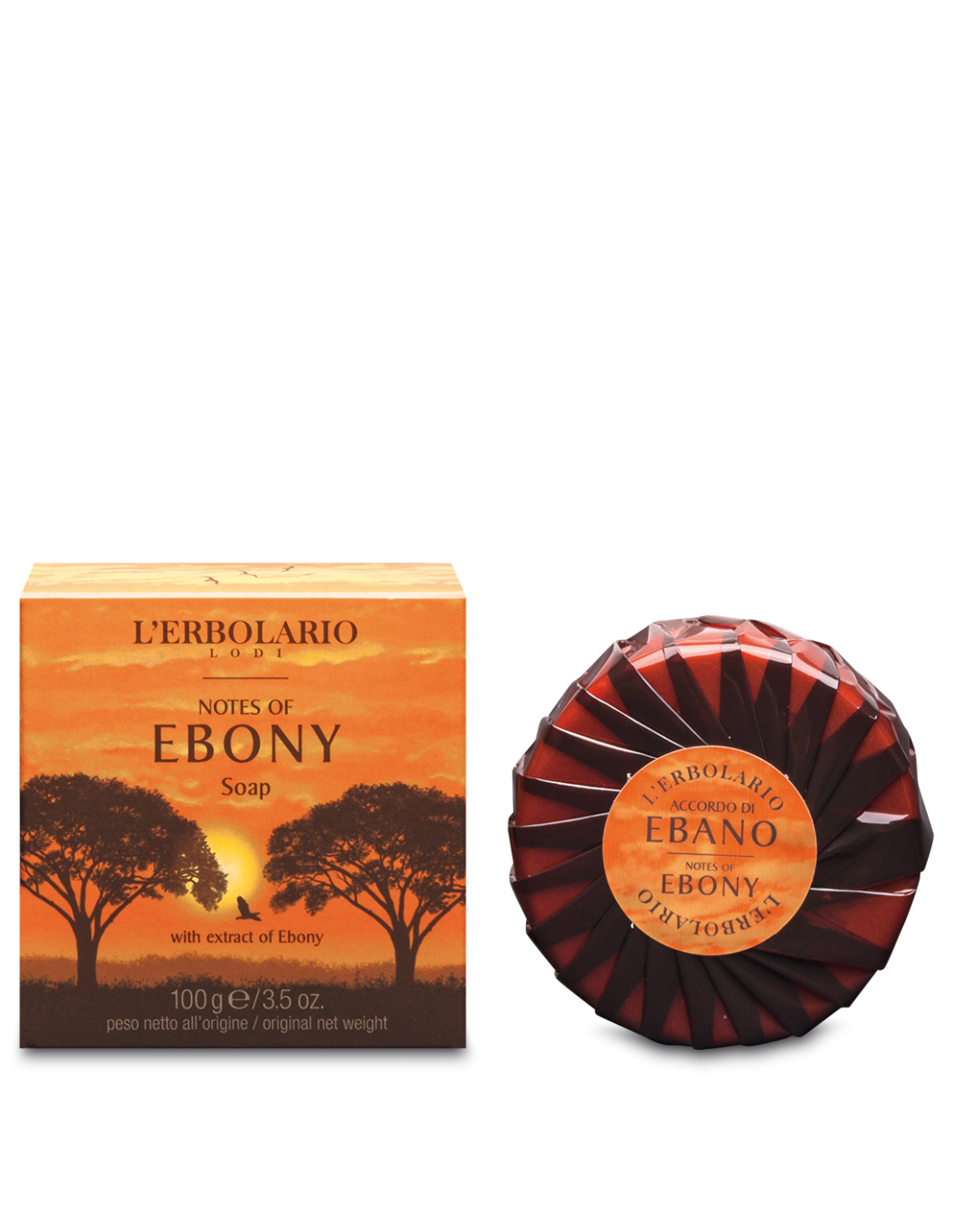 Sapone profumato Ebony