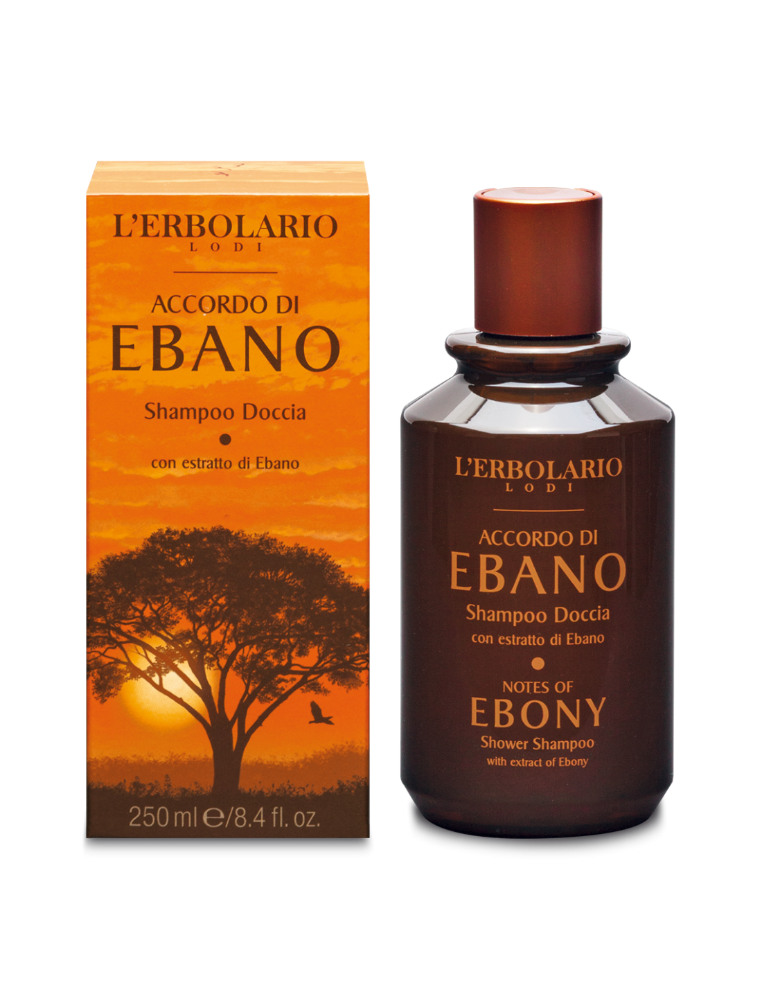 Ebony Gel doccia shampoo