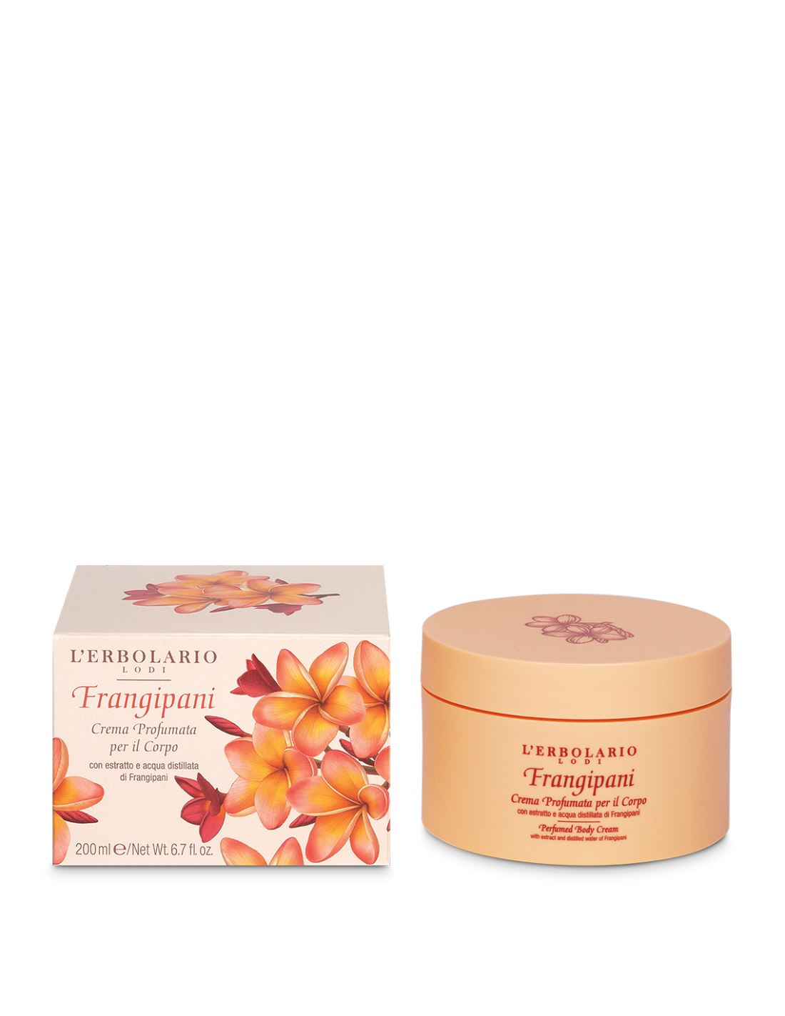 Crema corpo al frangipane
