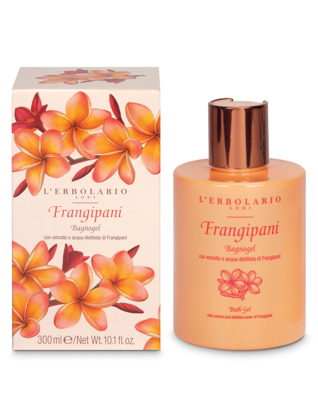 Gel doccia al frangipane