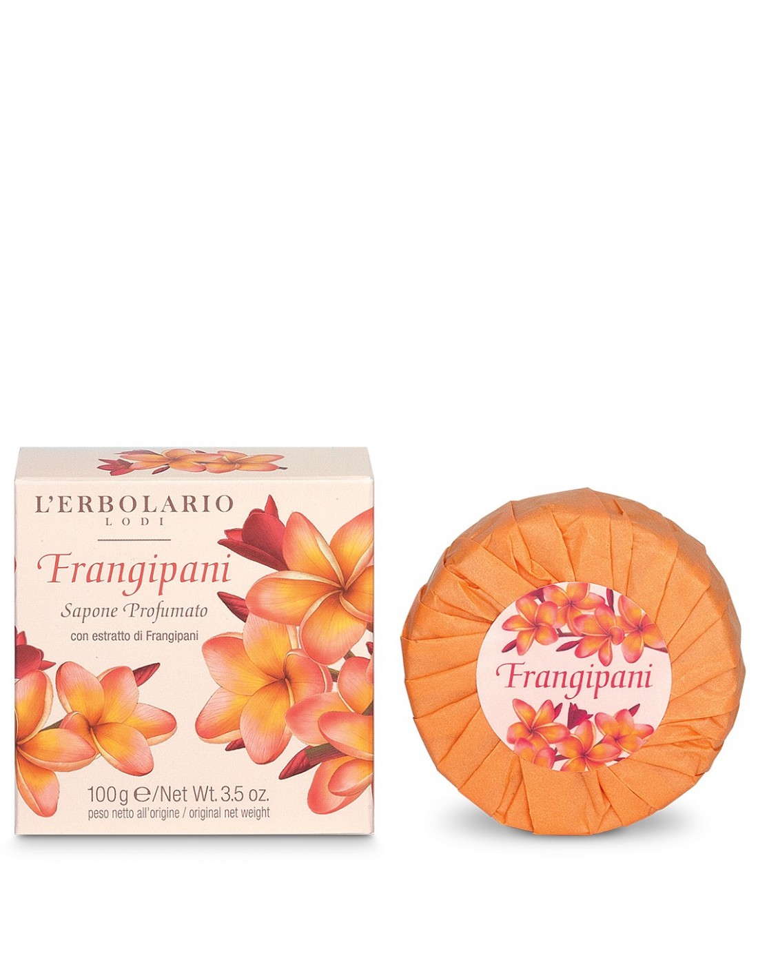 Sapone profumato al frangipane