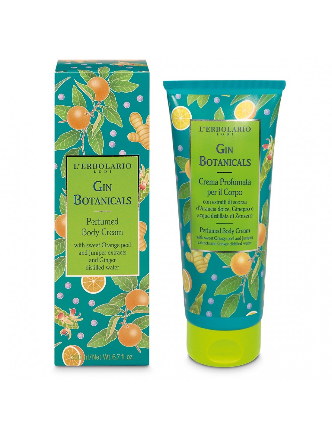 Crema corpo ai botanici di gin