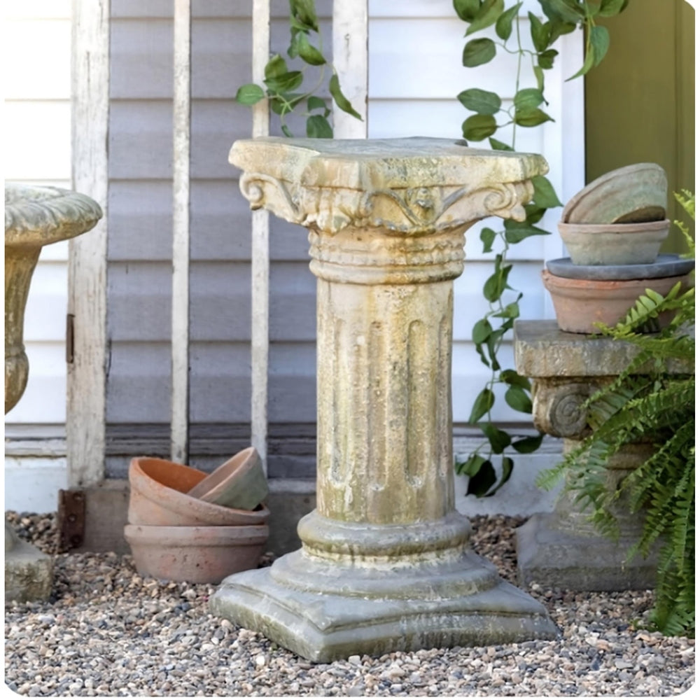 Eleganza Classica Piedistallo da Giardino per Cortile da 24 Pollici