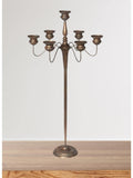 Candelabro antico in ferro