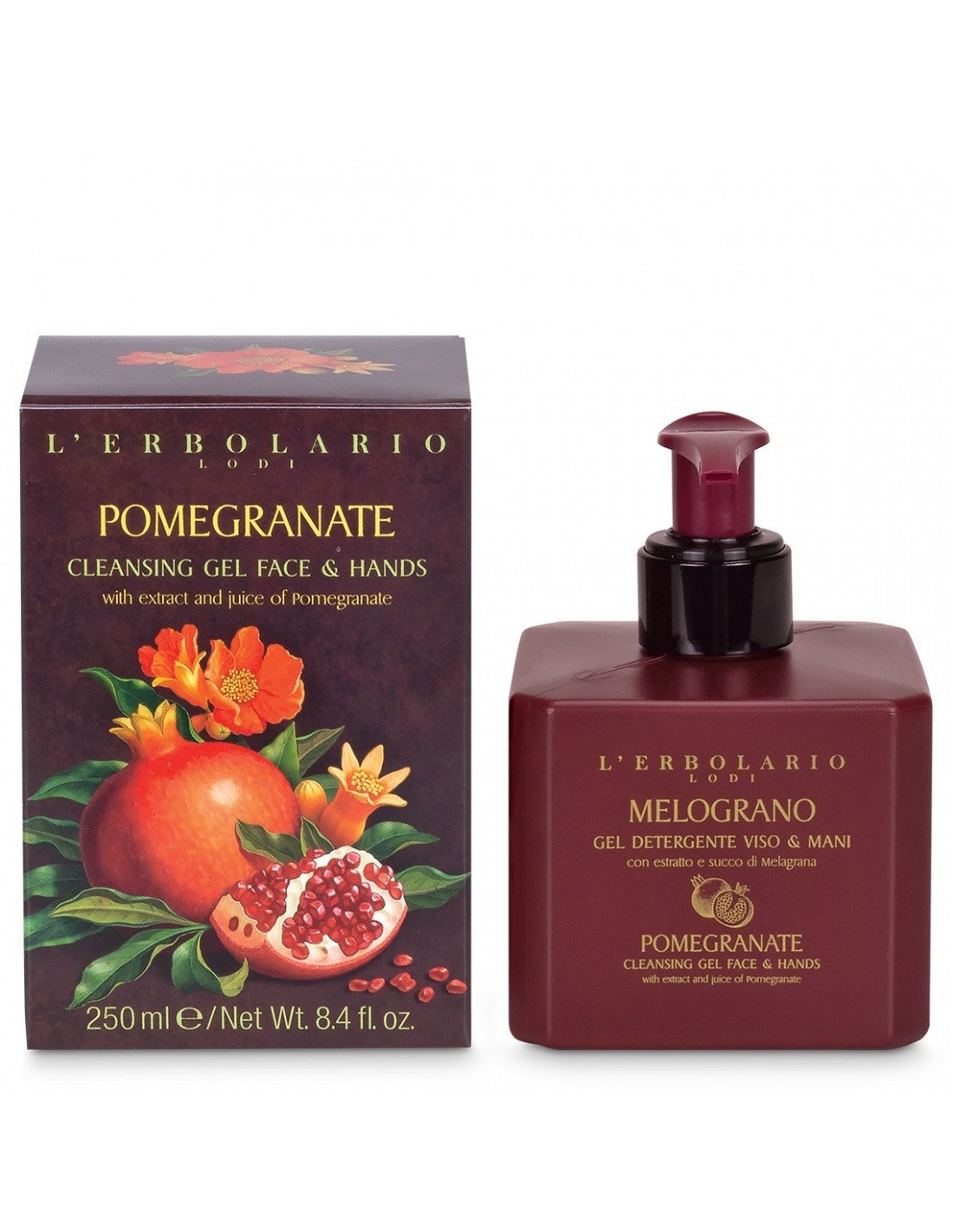Melograno Gel detergente viso & mani - Melograno