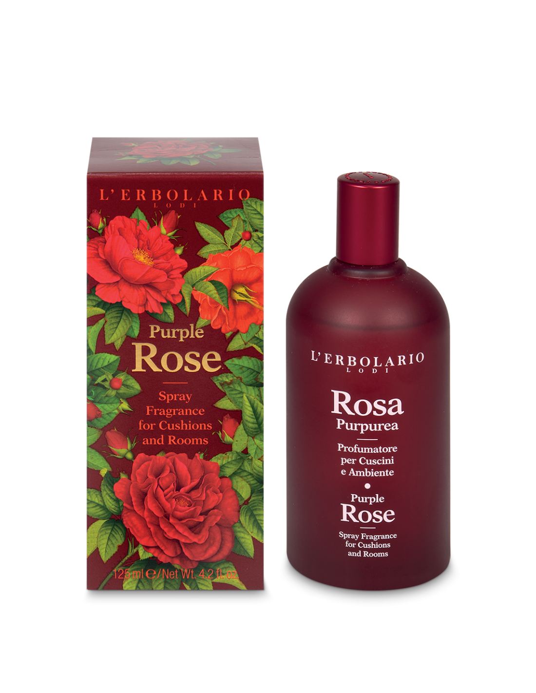 Spray profumato per ambienti Rosa Purpurea - Rosa Porpora