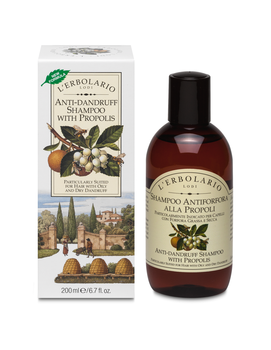 Shampoo antiforfora alla Propoli