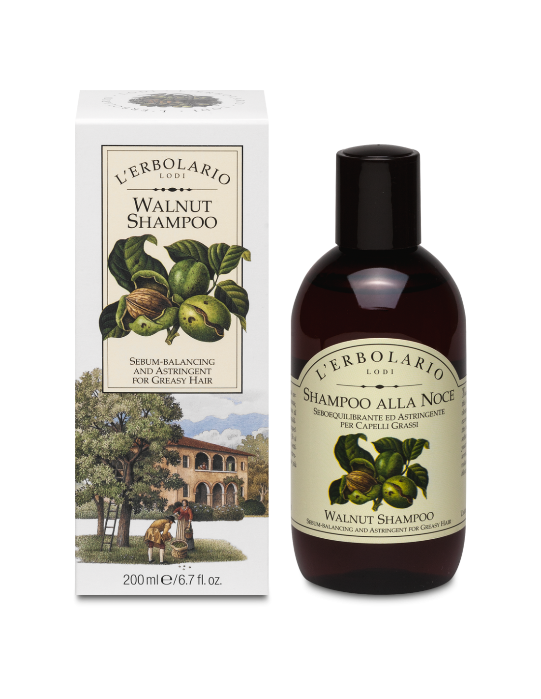 Shampoo alle noci
