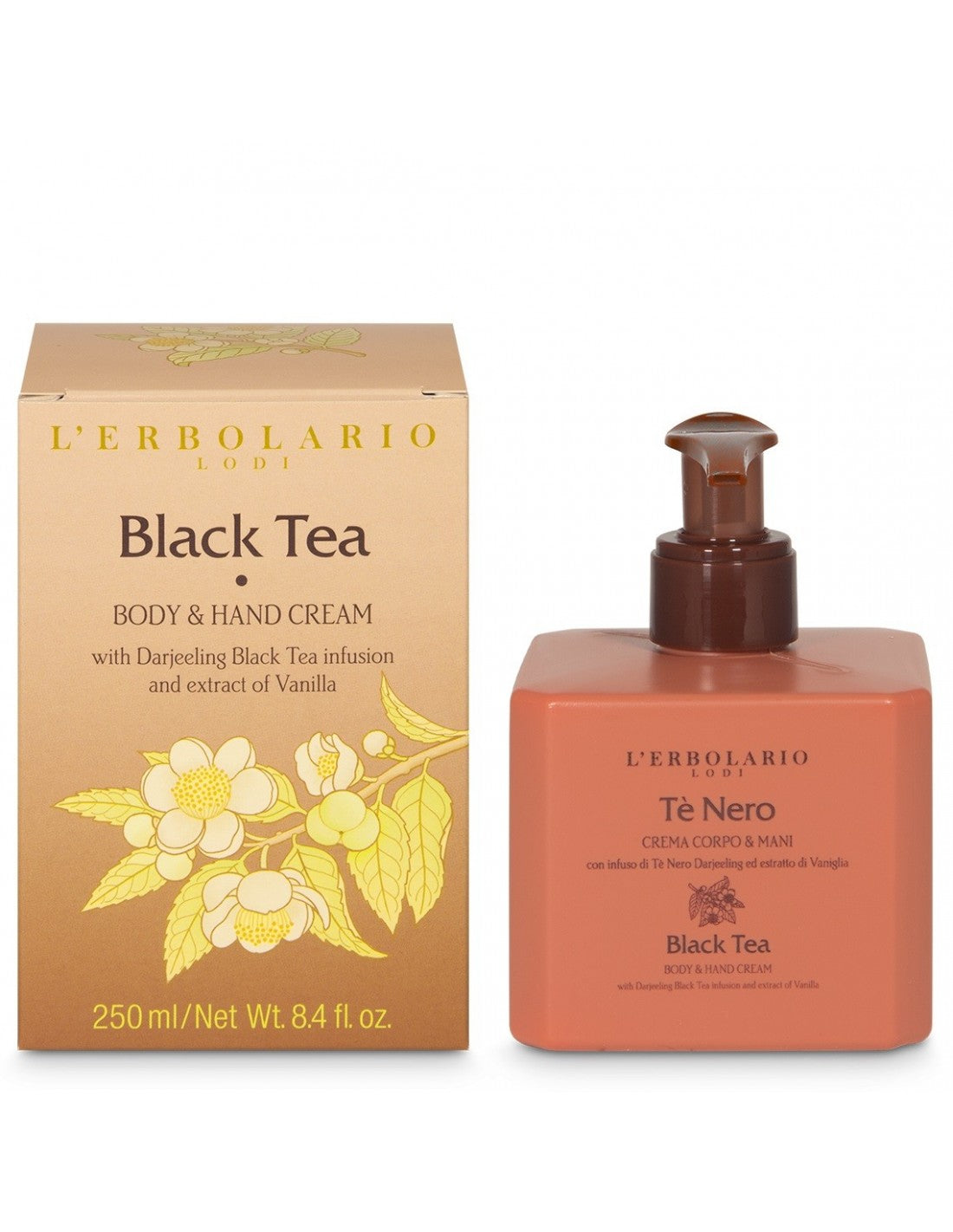 Crema corpo e mani al tè nero - Thé Noir