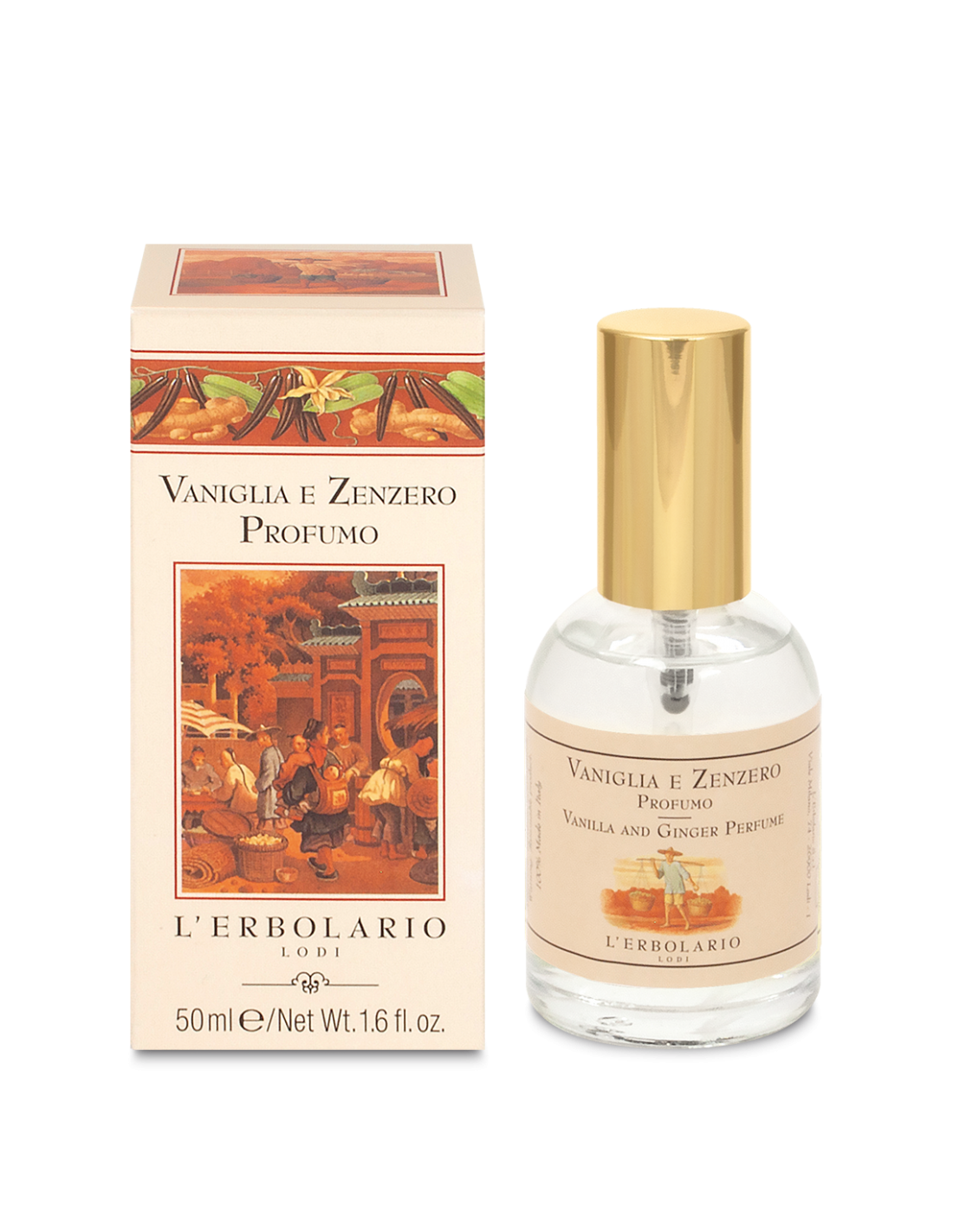 Profumo Vaniglia e Zenzero 50ml