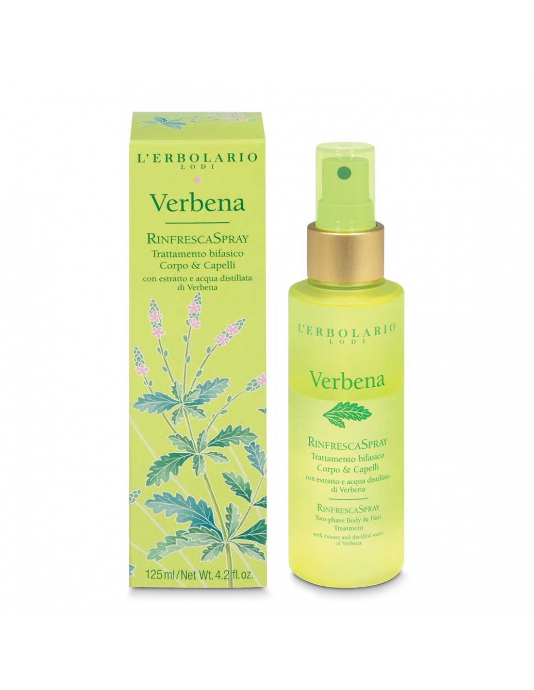 Spray corpo e capelli alla Verbena - Verbena limone